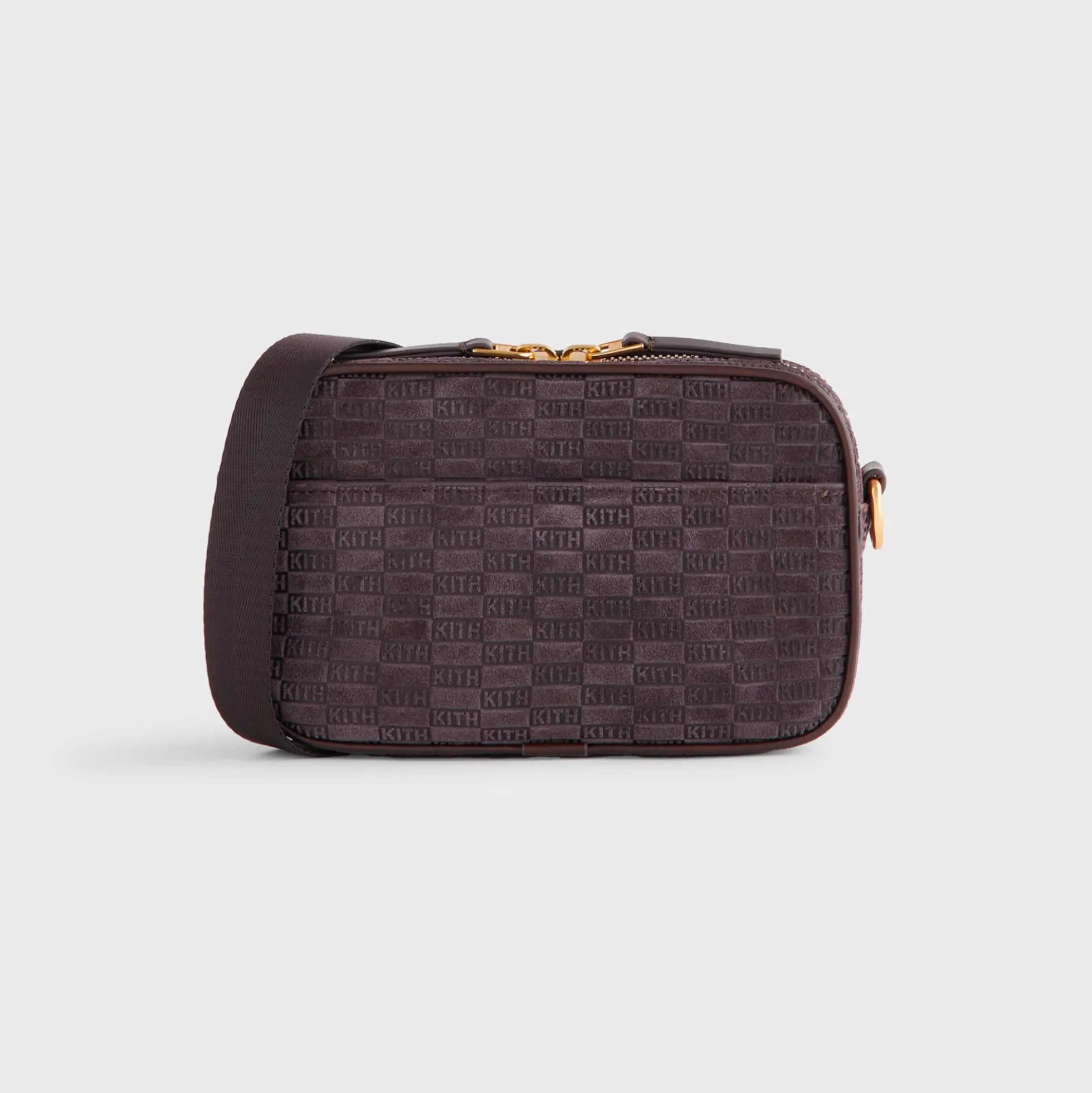 Kith Monogram Suede Crosswalk K20 Bag