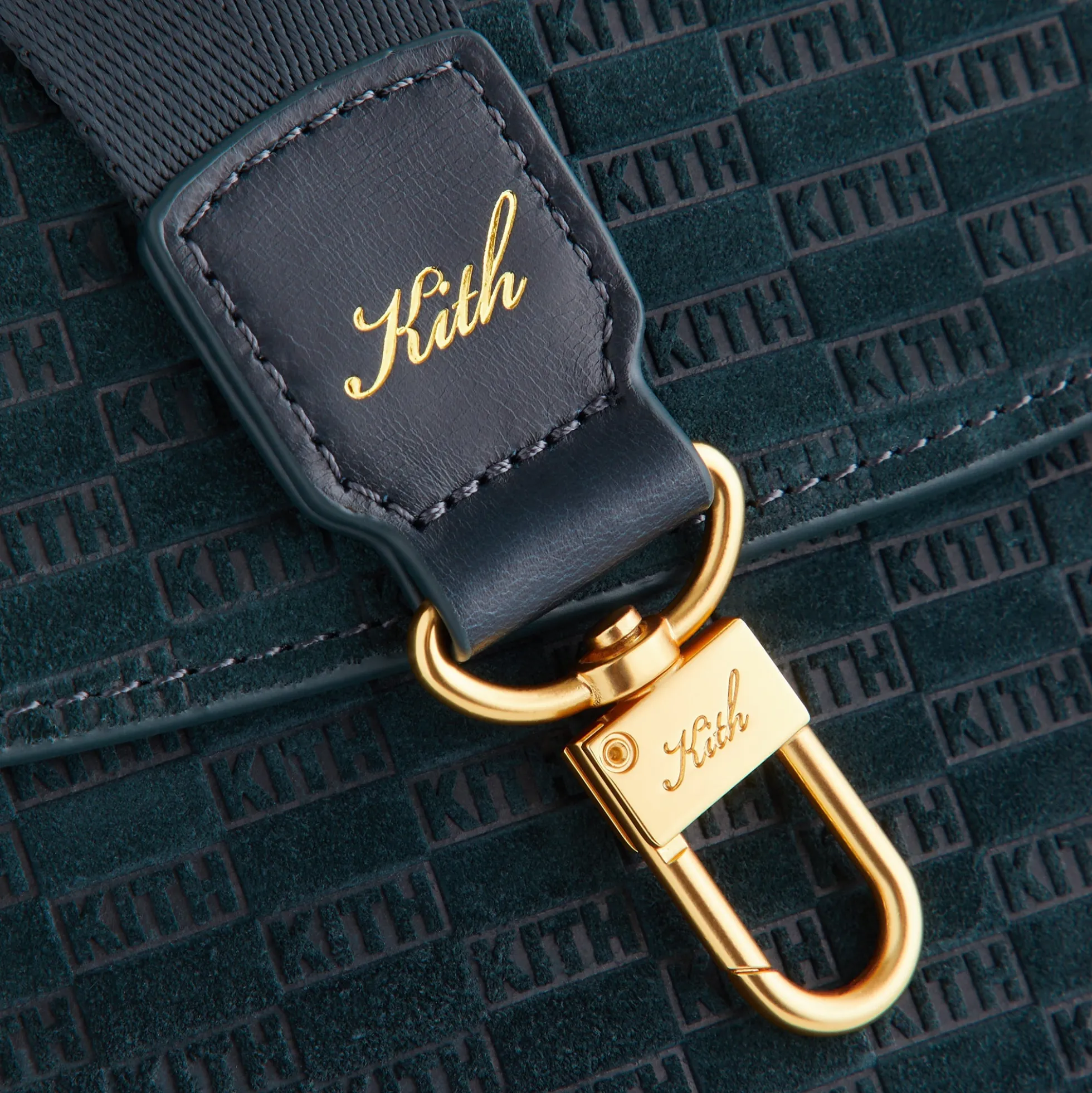 Kith Monogram Suede Envelope K20 Bag