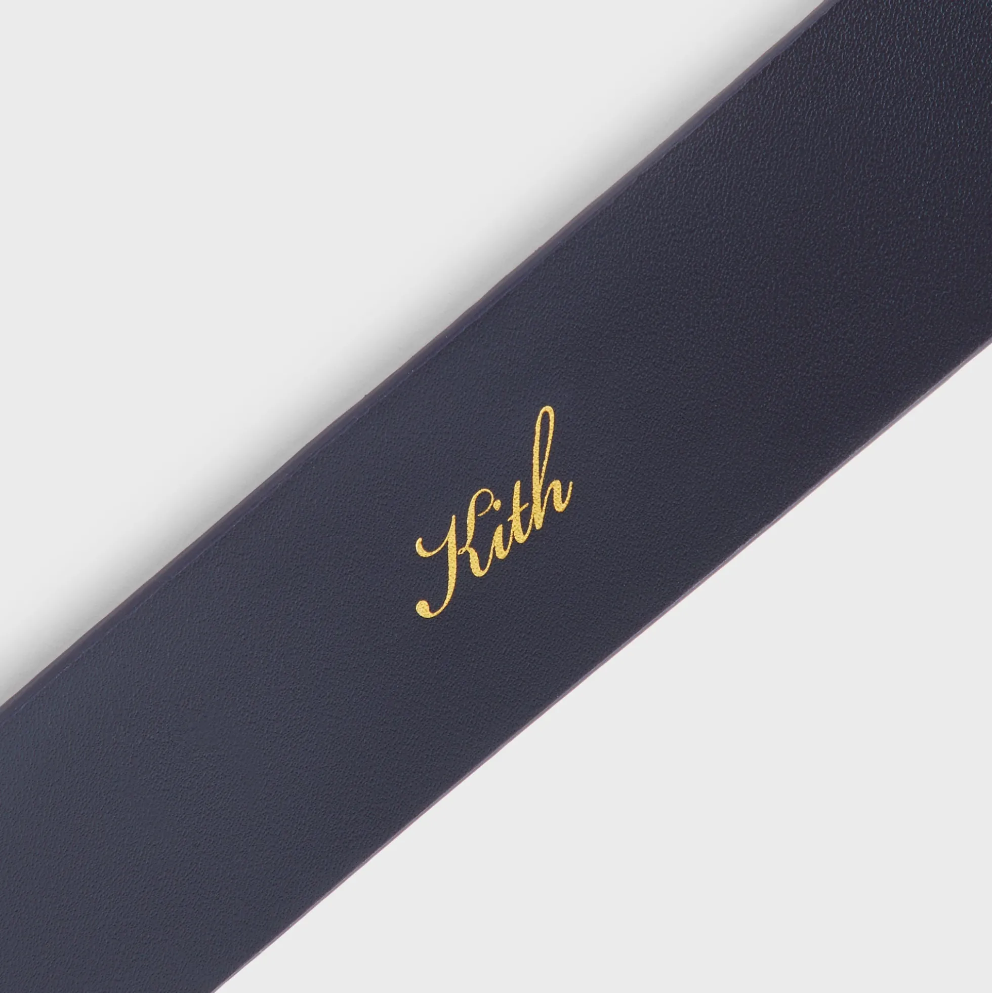 Kith Monogram Suede Leather Belt
