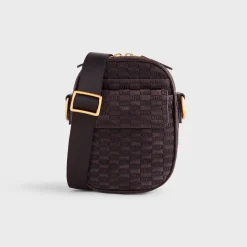 Kith Monogram Suede Passenger K15 Bag
