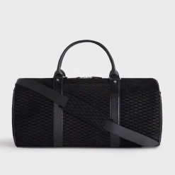 Kith Monogram Suede Traveler K55 Bag