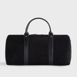 Kith Monogram Suede Traveler K55 Bag