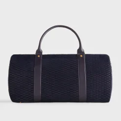 Kith Monogram Suede Traveler K55 Bag