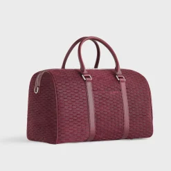Kith Monogram Suede Traveler K40 Bag
