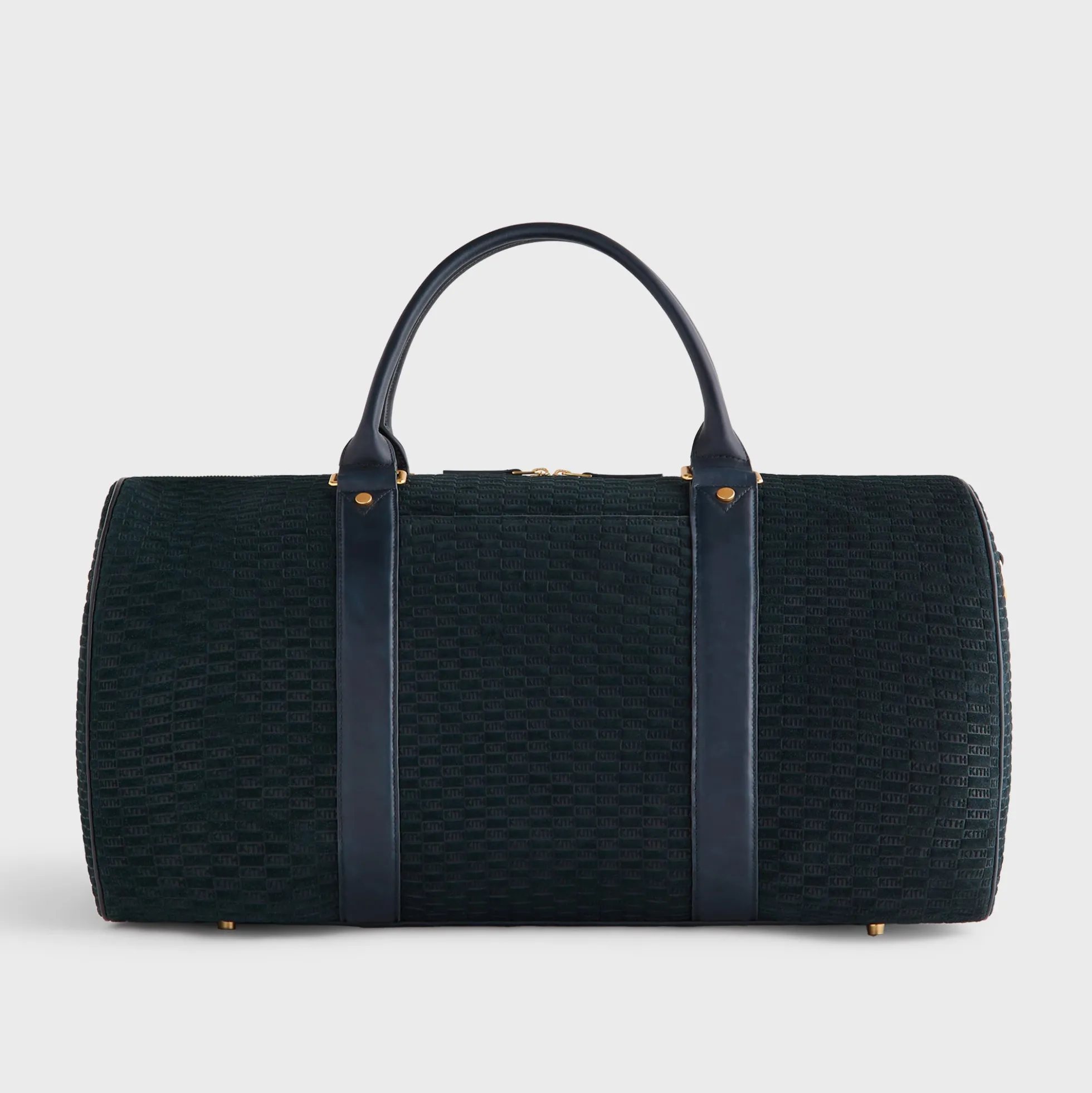 Kith Monogram Suede Traveler K55 Bag