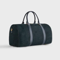 Kith Monogram Suede Traveler K55 Bag