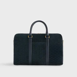 Kith Monogram Suede Traveler K40 Bag