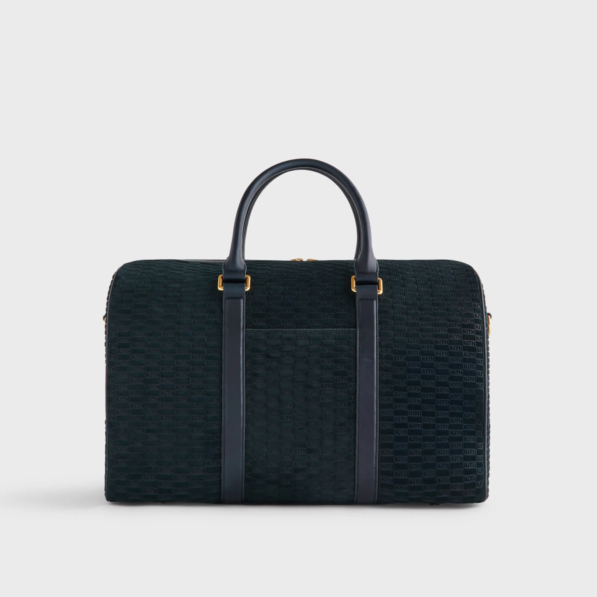 Kith Monogram Suede Traveler K40 Bag