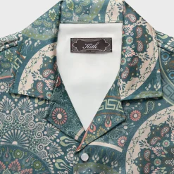 Kith Mosaic Mandala Thompson Camp Collar Shirt