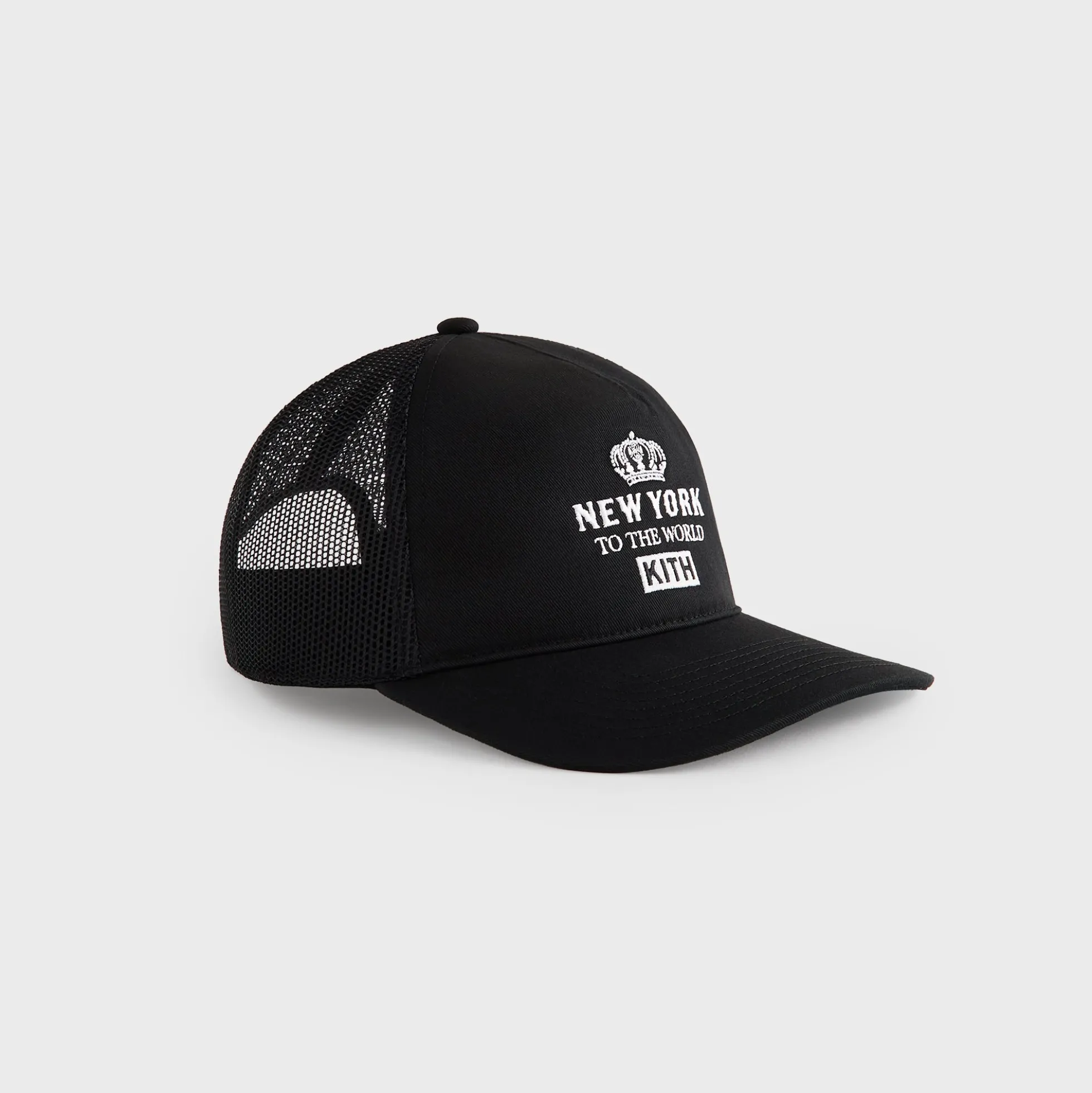 Kith New York To The World Relaxed Twill Nolan Trucker Hat