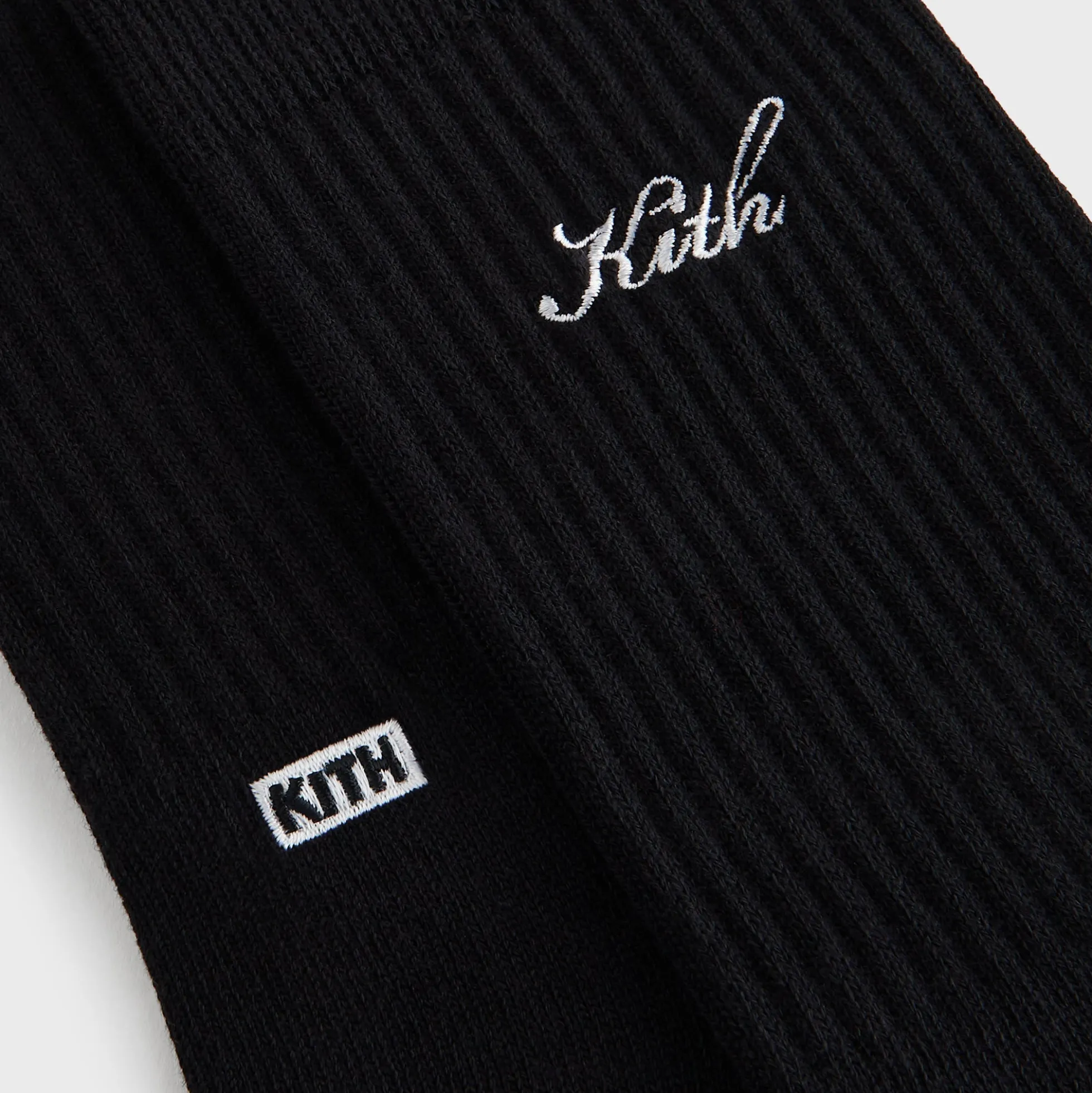 Kith 3-Pack Script Cotton Crew Socks