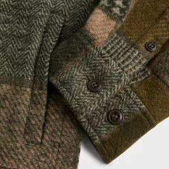 Kith Patchwork Wool Coaches Jacket