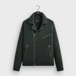 Kith Plush Knit Brian Moto Jacket