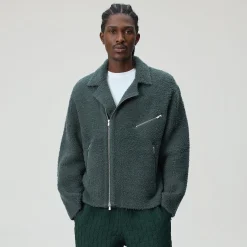 Kith Plush Knit Brian Moto Jacket