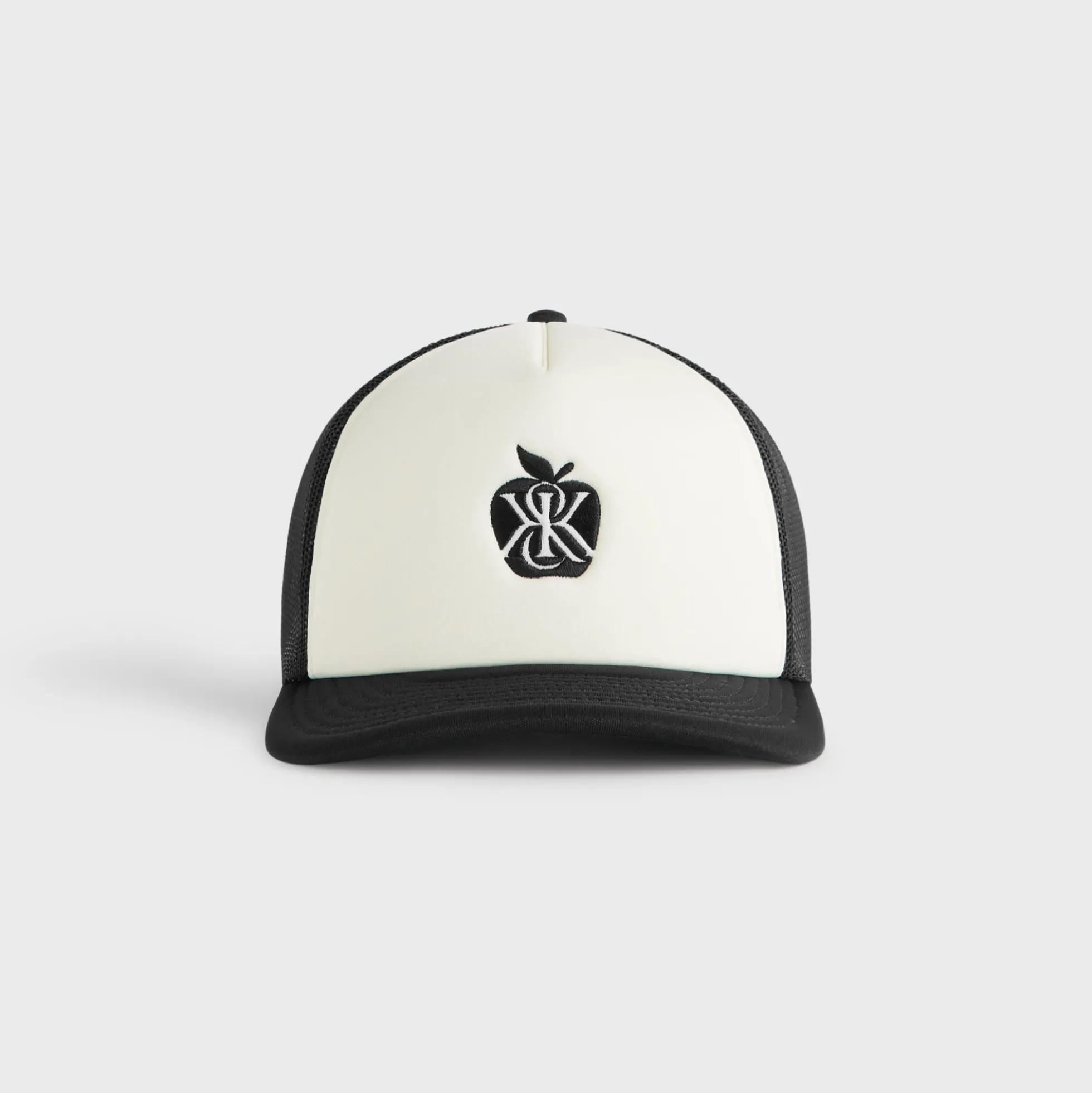 Kith Poly Foam Apple Crest Embroidery Nolan Trucker Hat