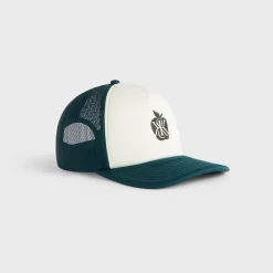 Kith Poly Foam Apple Crest Embroidery Nolan Trucker Hat