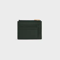Kith Saffiano Leather Zip Card Case