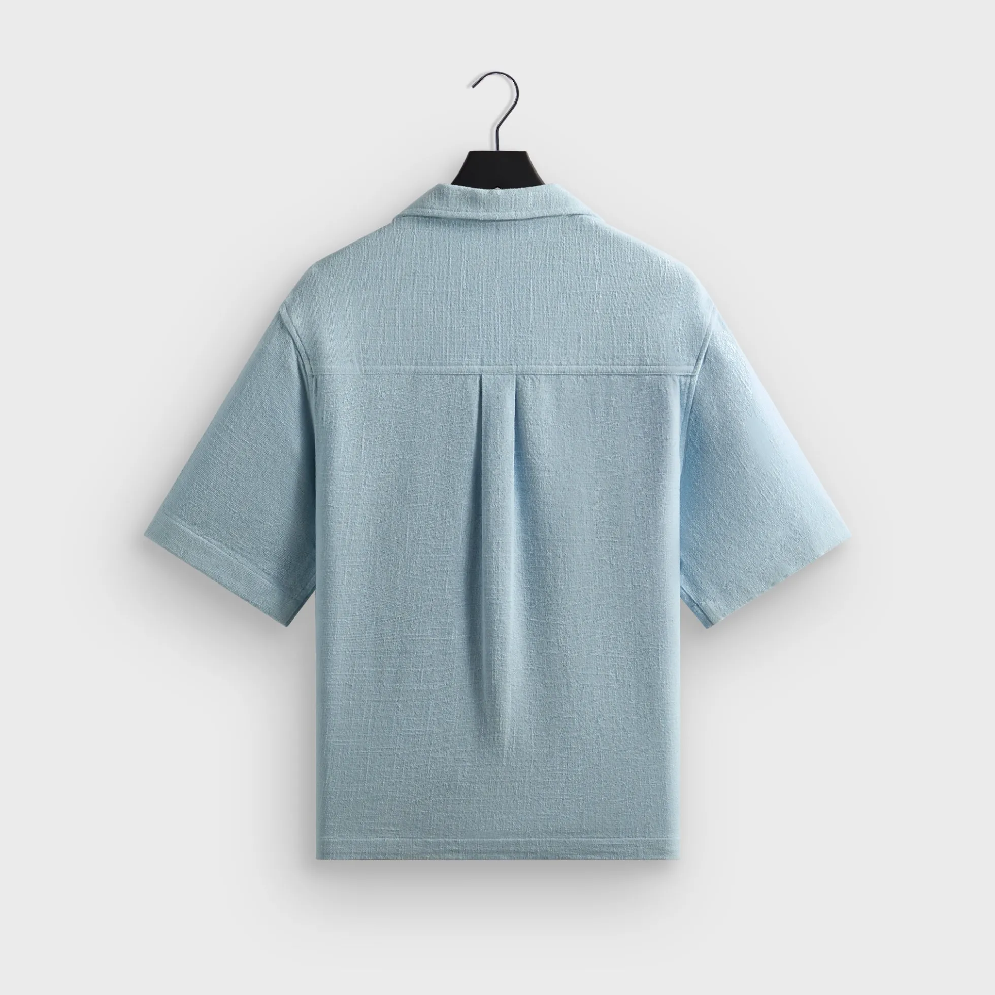 Kith Soft Woven Cropped Beckham Camp Collar Shirt