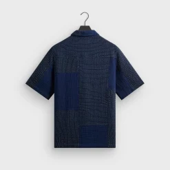 Kith Stitched Patchwork Boxy Collared Overshirt