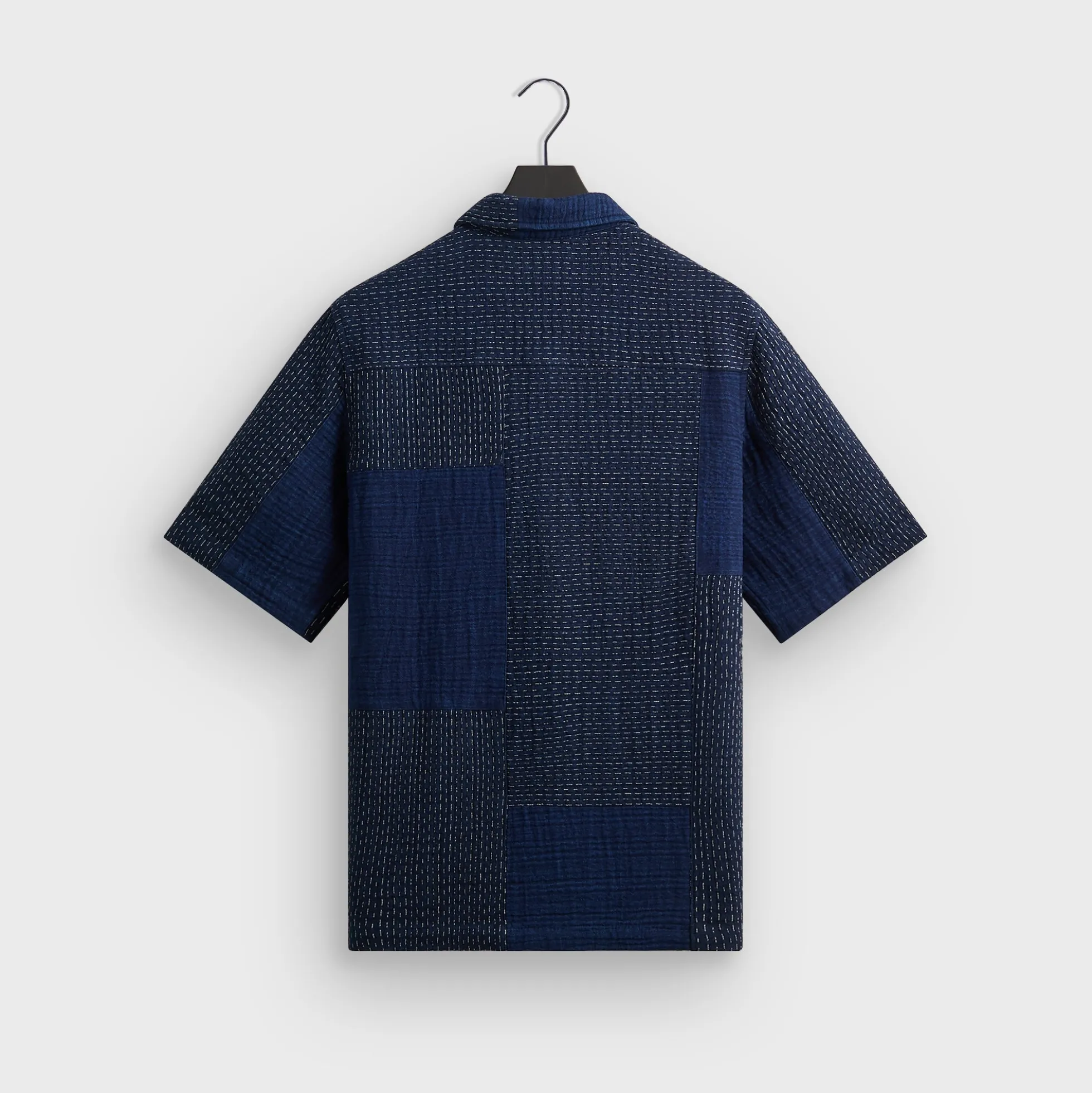 Kith Stitched Patchwork Boxy Collared Overshirt