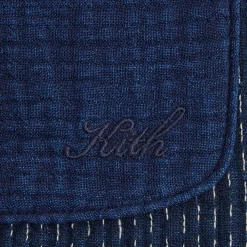 Kith Stitched Patchwork Boxy Collared Overshirt