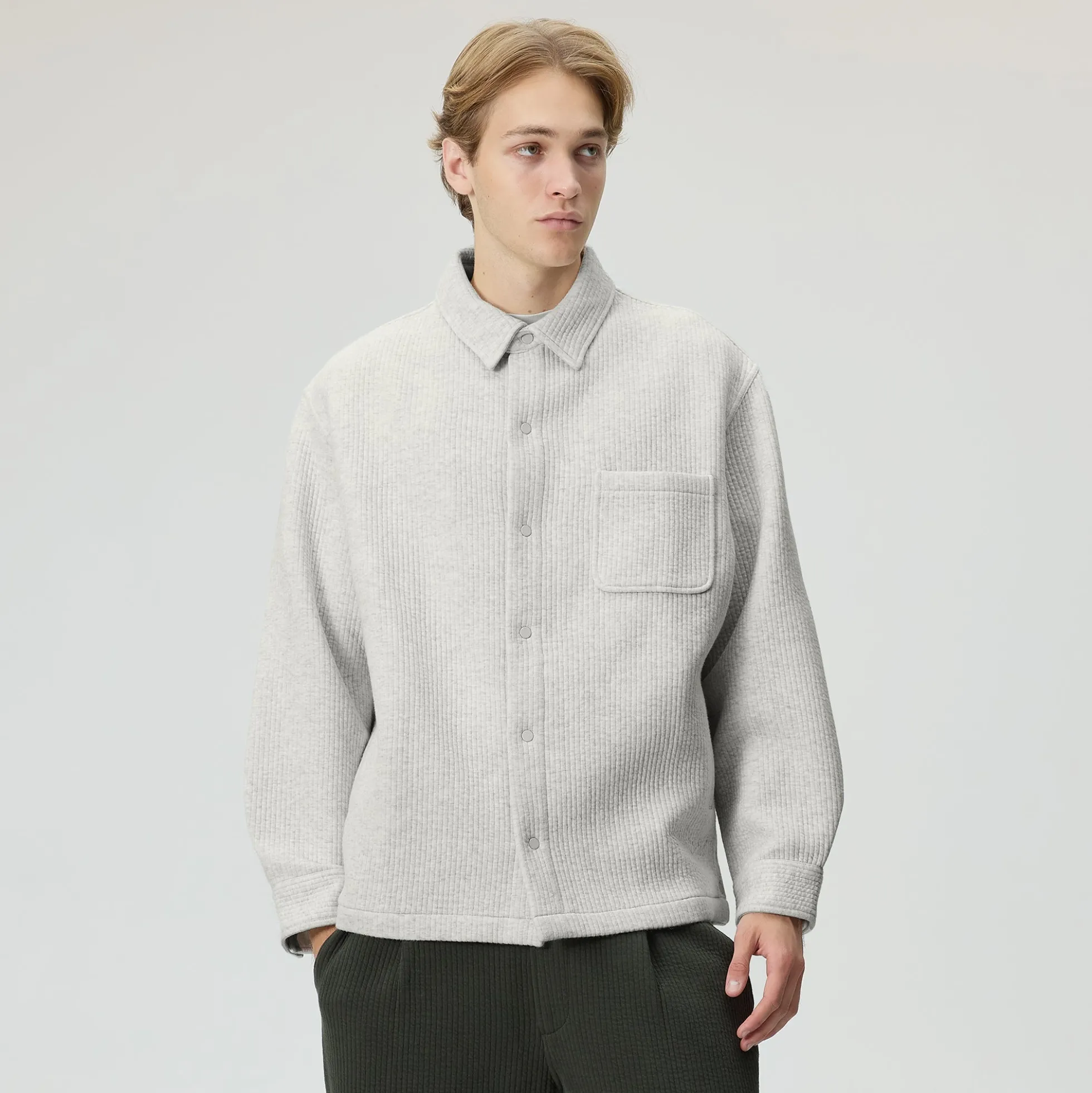 Kith Striped Interlock Ginza Shirt Jacket