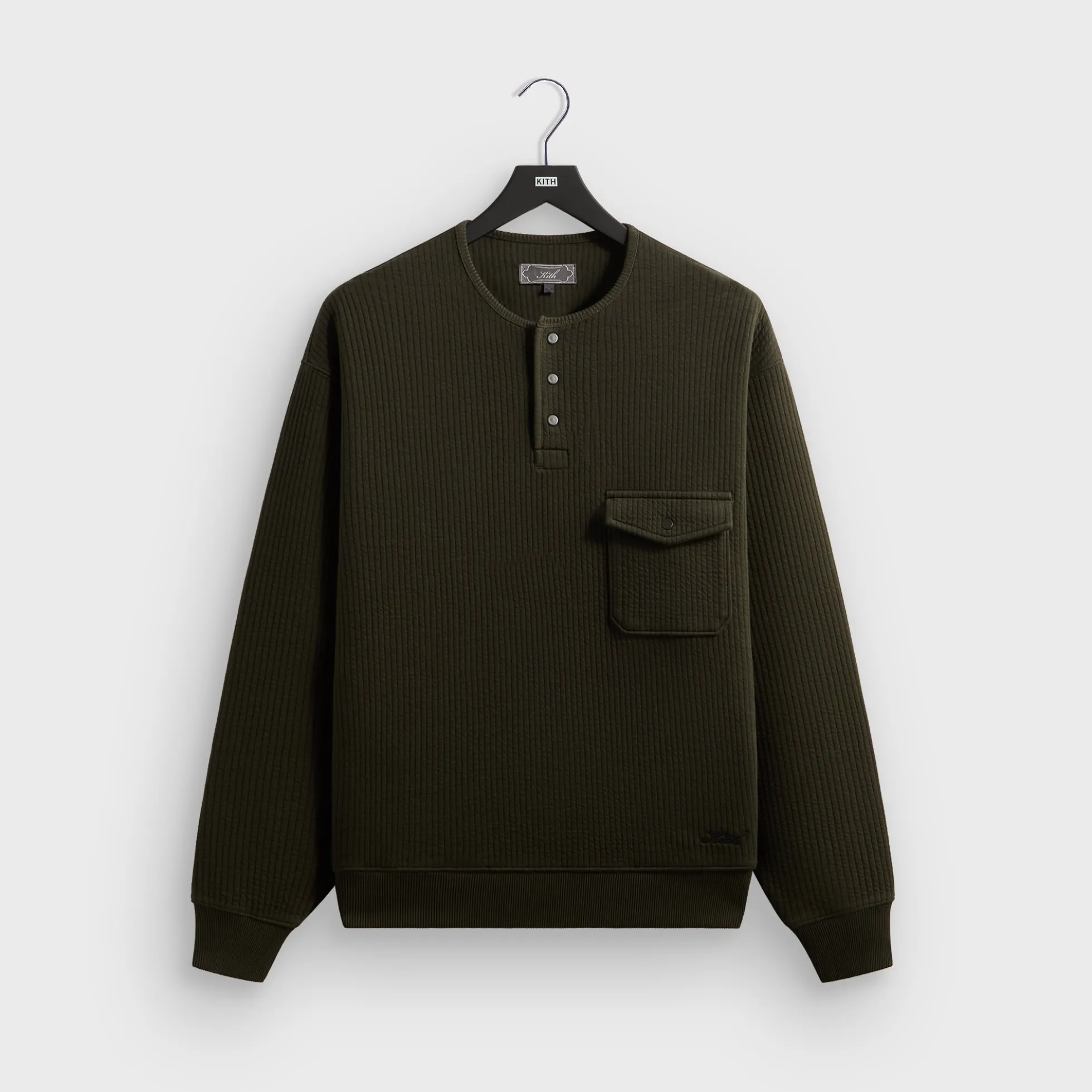 Kith Striped Interlock Samson Henley