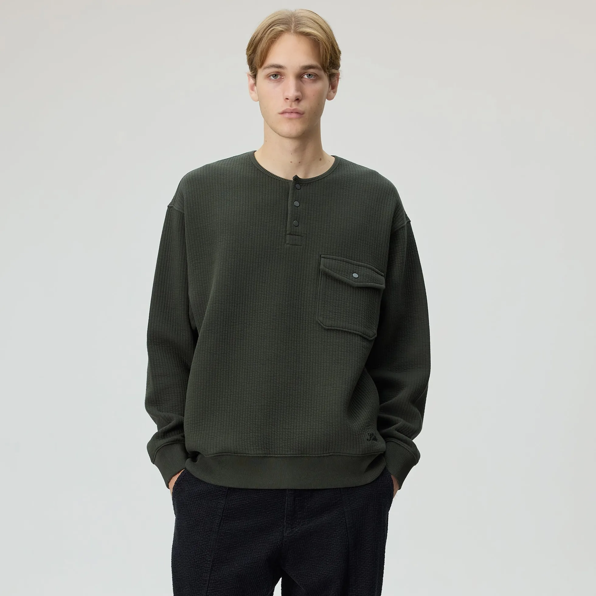 Kith Striped Interlock Samson Henley