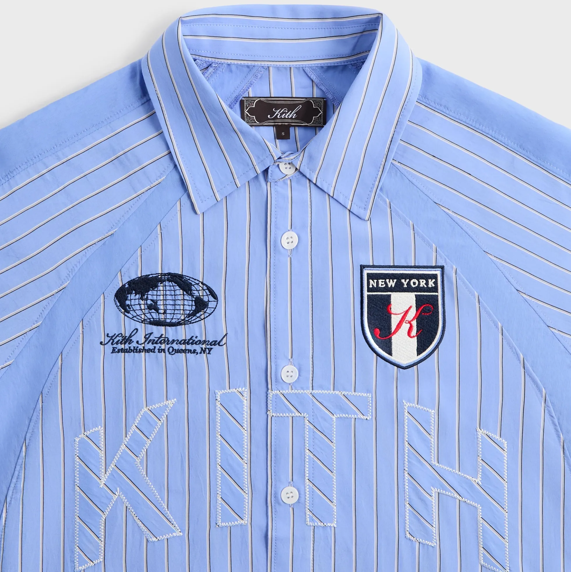 Kith Striped Poplin Shelton Shirt