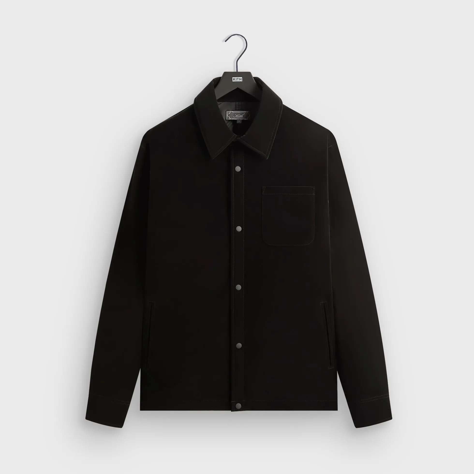 Kith Sueded Tech Brixton Puffed Shirt Jacket