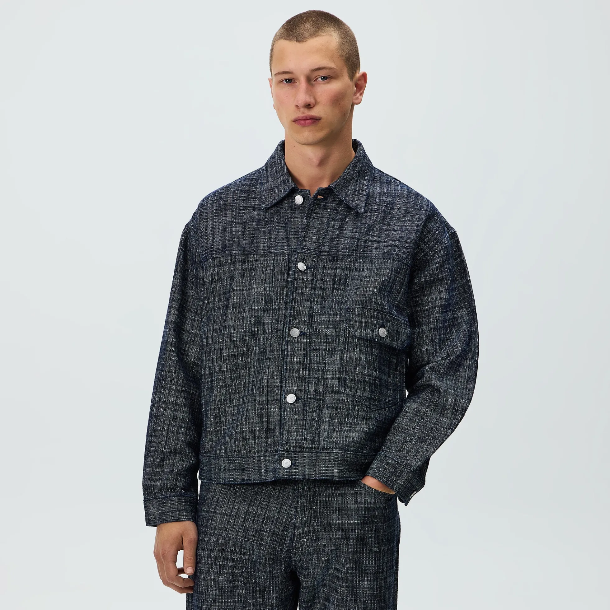 Kith Textured Indigo Alonzo Jacket
