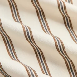 Kith Textured Stripe Thompson Camp Collar Shirt