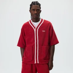 Kith Towel Boucle Billy Baseball Shirt