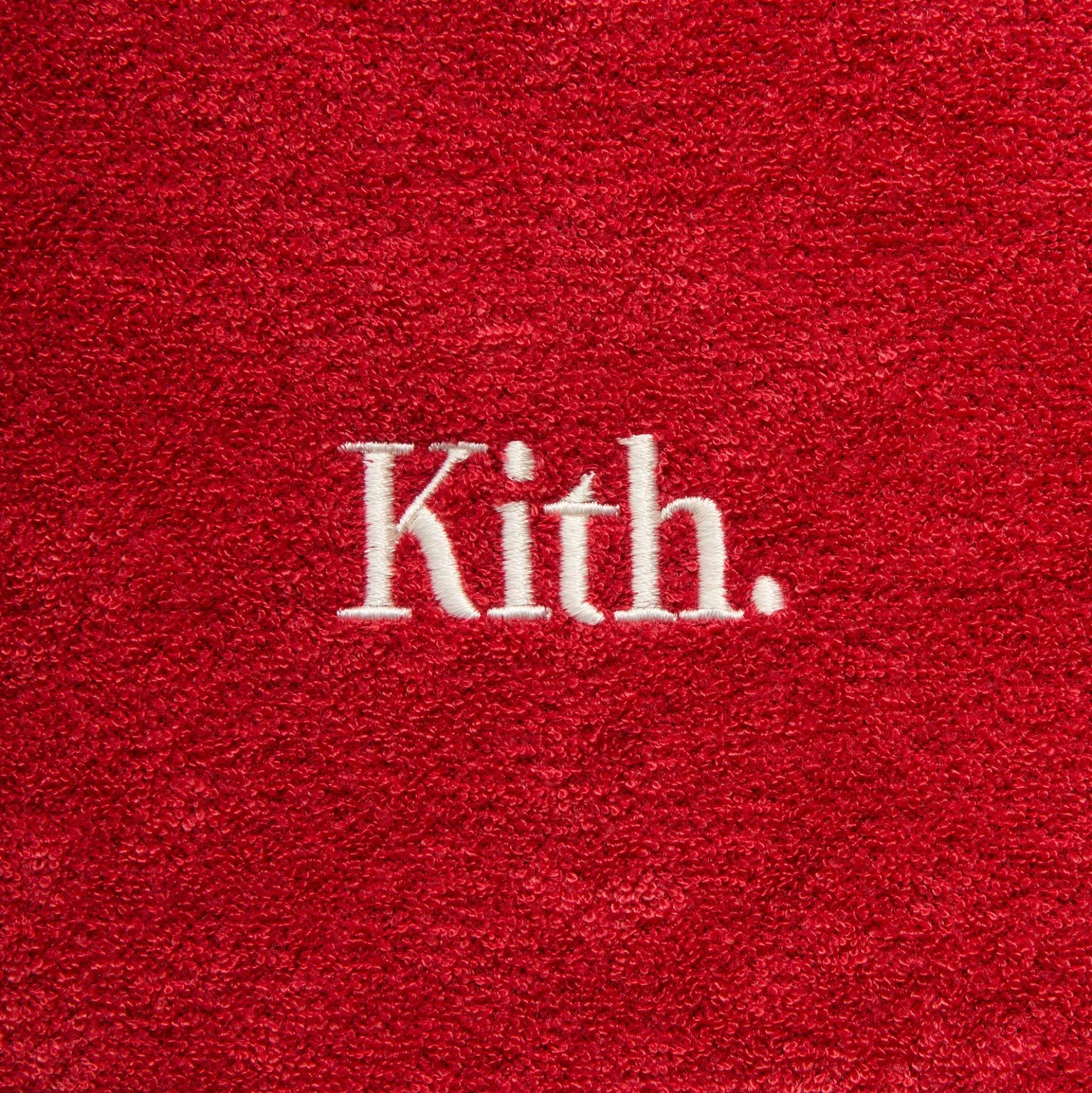 Kith Towel Boucle Billy Baseball Shirt
