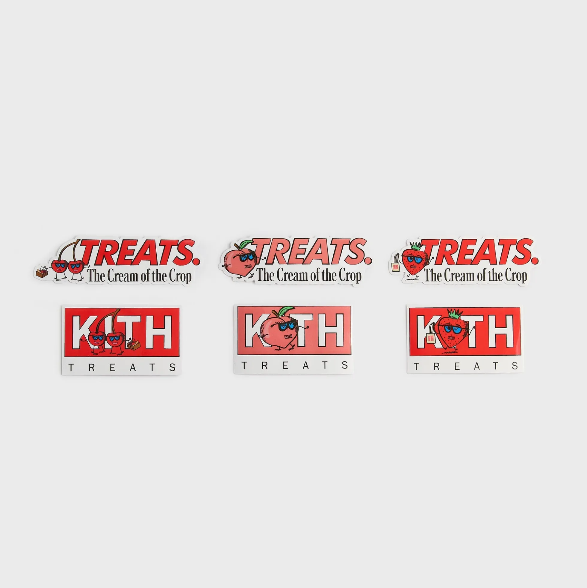 Kith Treats Peach Classic Logo Tee