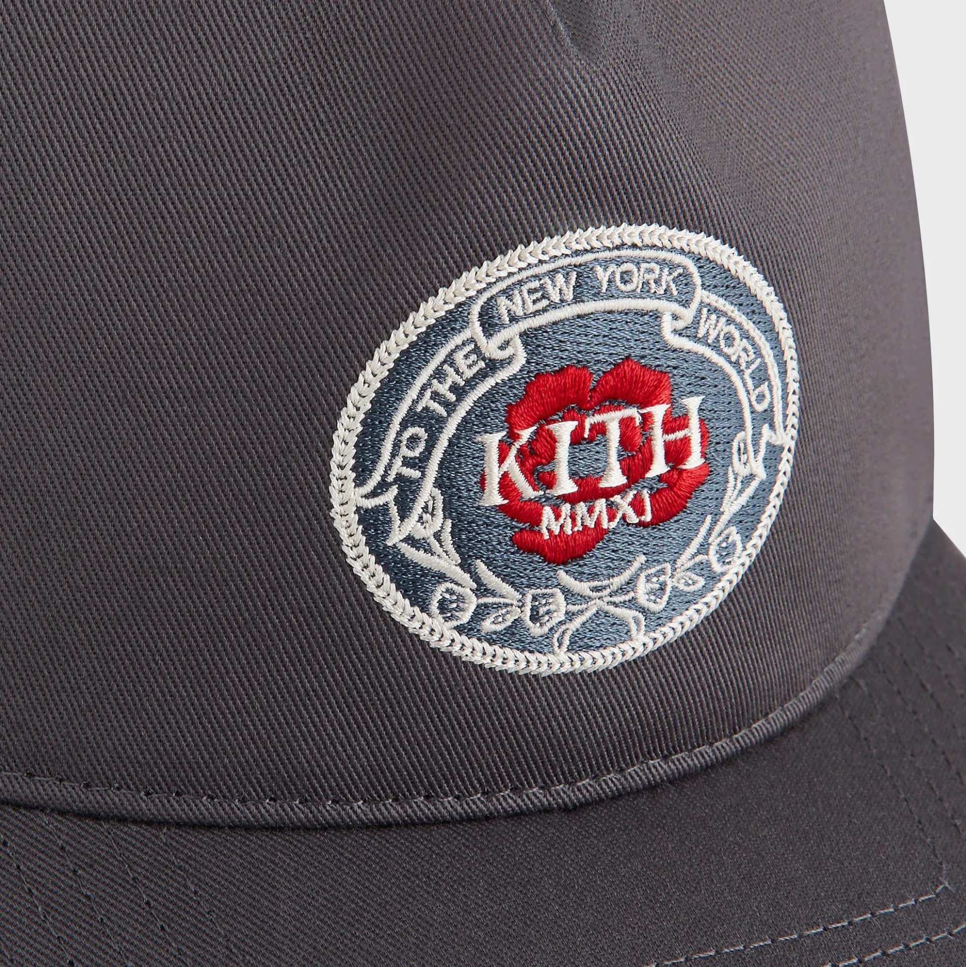 Kith Twill Bay Low Pinch Crown Snapback
