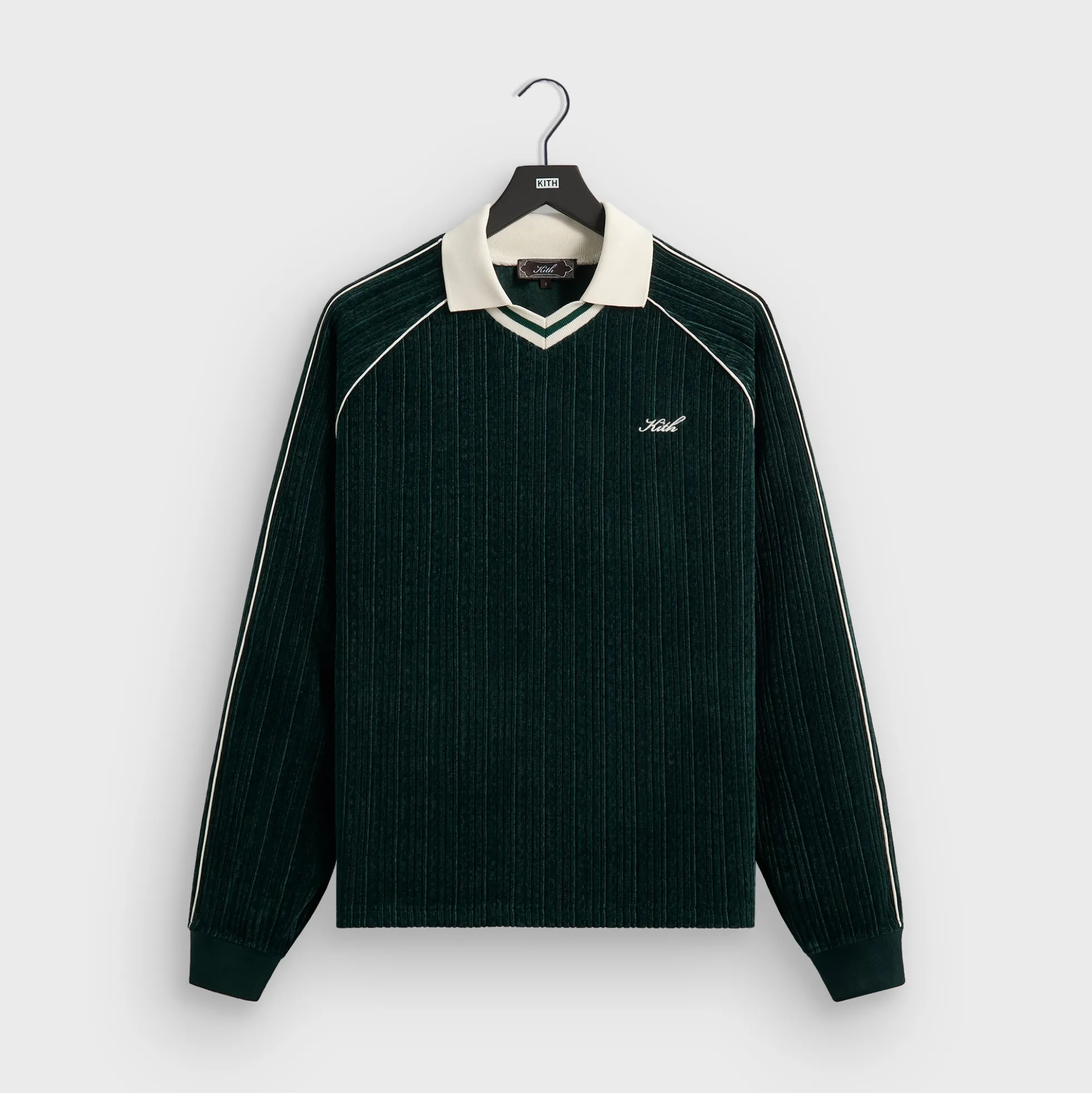 Kith Velvet Corduroy Long Sleeve Trevor Polo