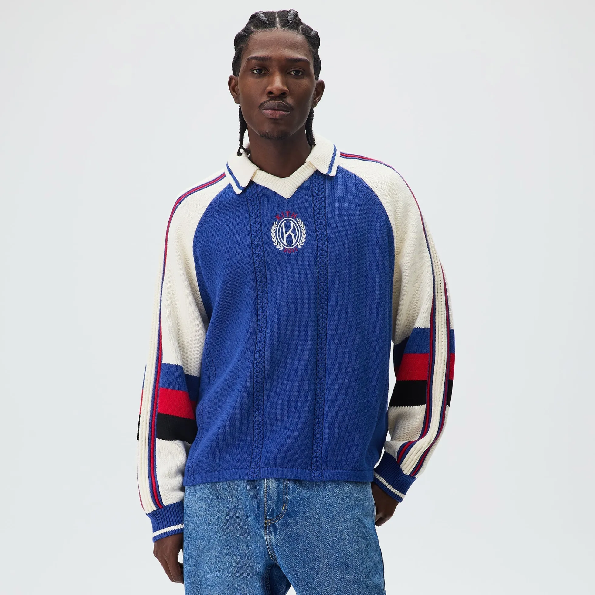 Kith Wagner Long Sleeve Soccer Sweater