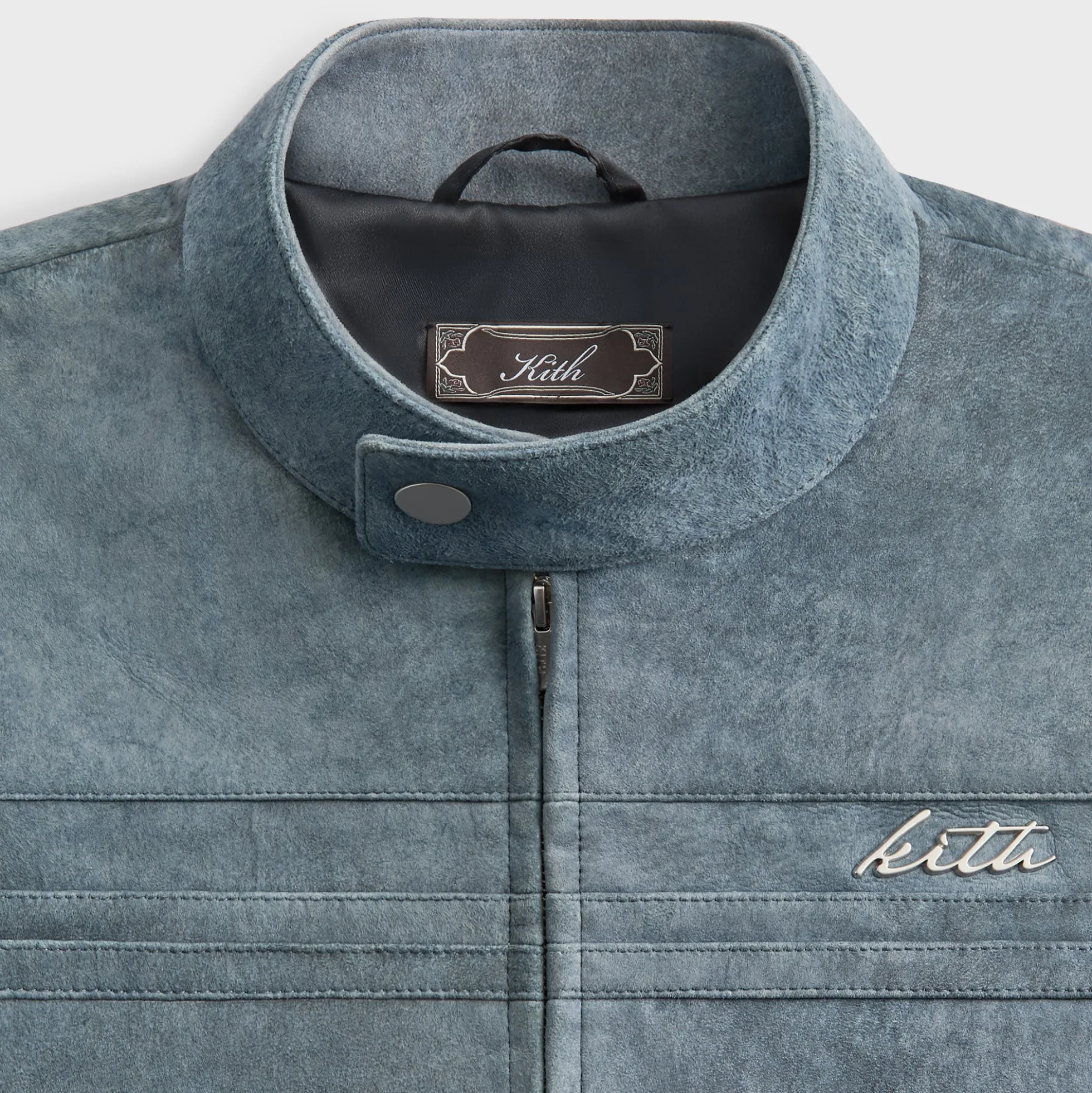Kith Washed Suede Rossi Moto Jacket