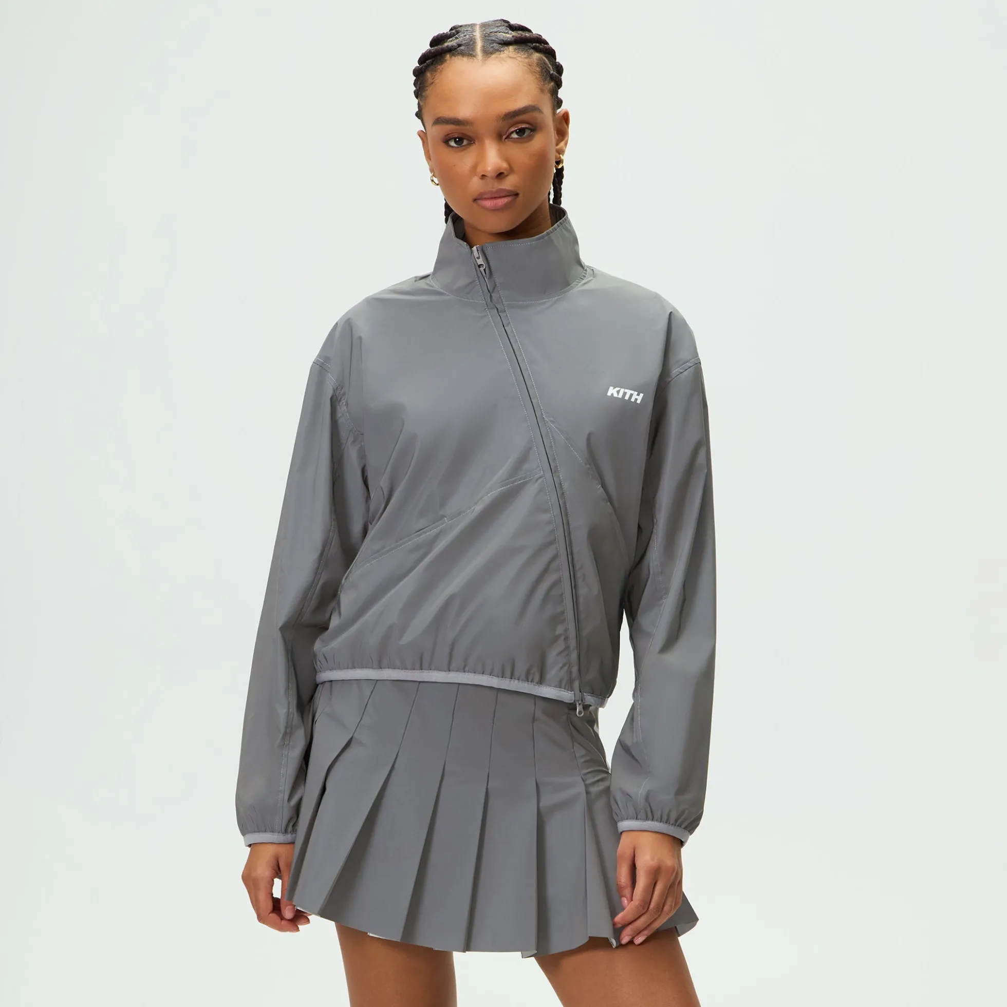 Kith Women Akari Reflective Asymmetrical Jacket
