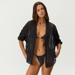 Kith Women Carmyn Sheer Cardigan Shirt