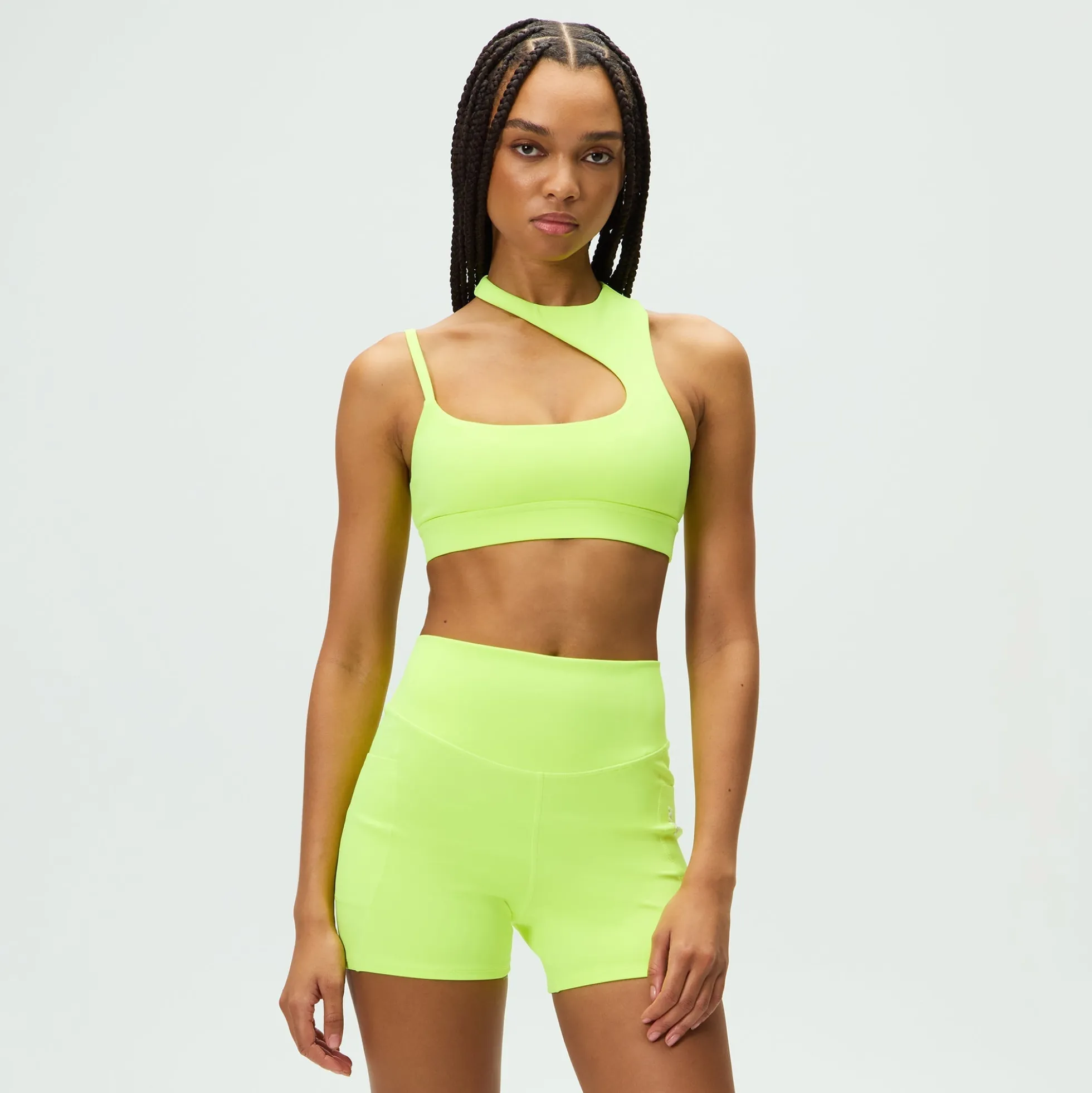 Kith Women Enhance Asymmetrical Racerback Bra