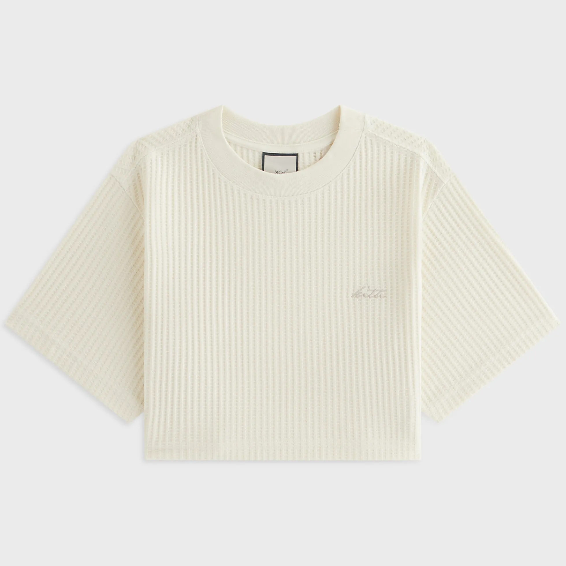 Kith Women Fei Waffle Cropped Tee