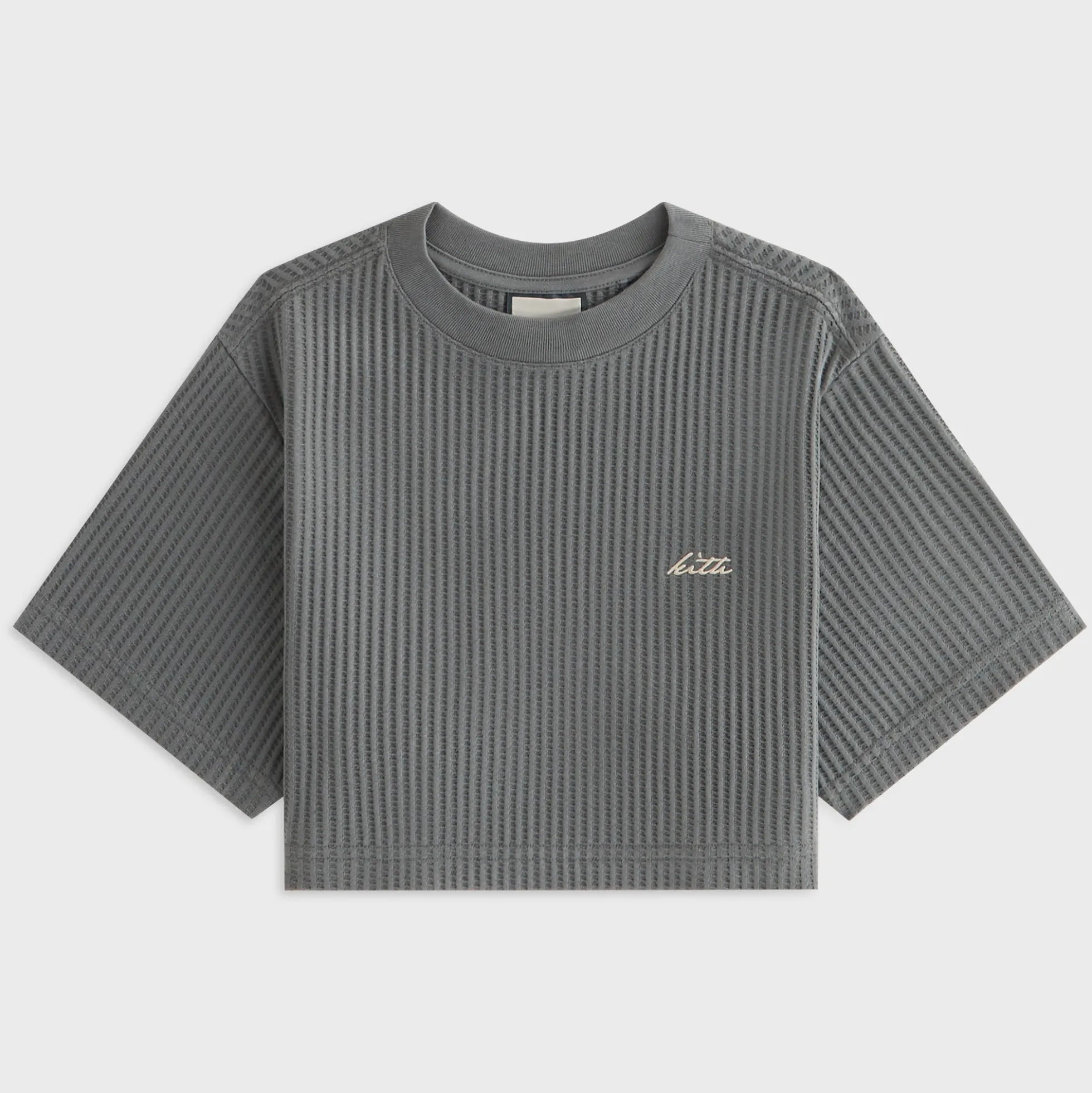 Kith Women Fei Waffle Cropped Tee