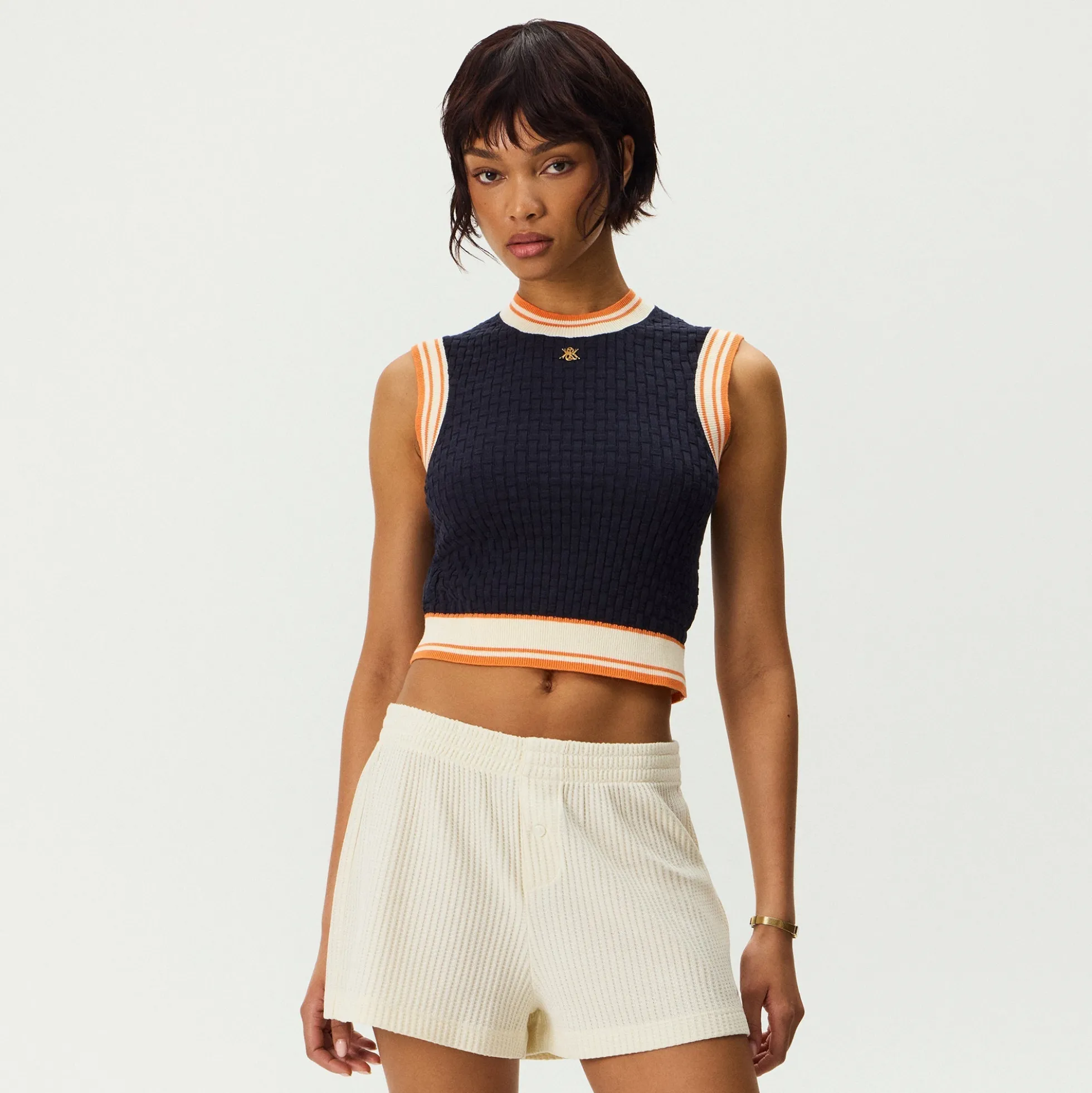 Kith Women Harter Basketweave Sweater Vest