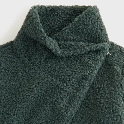 Kith Women Helia Sherpa Asymmetrical Jacket