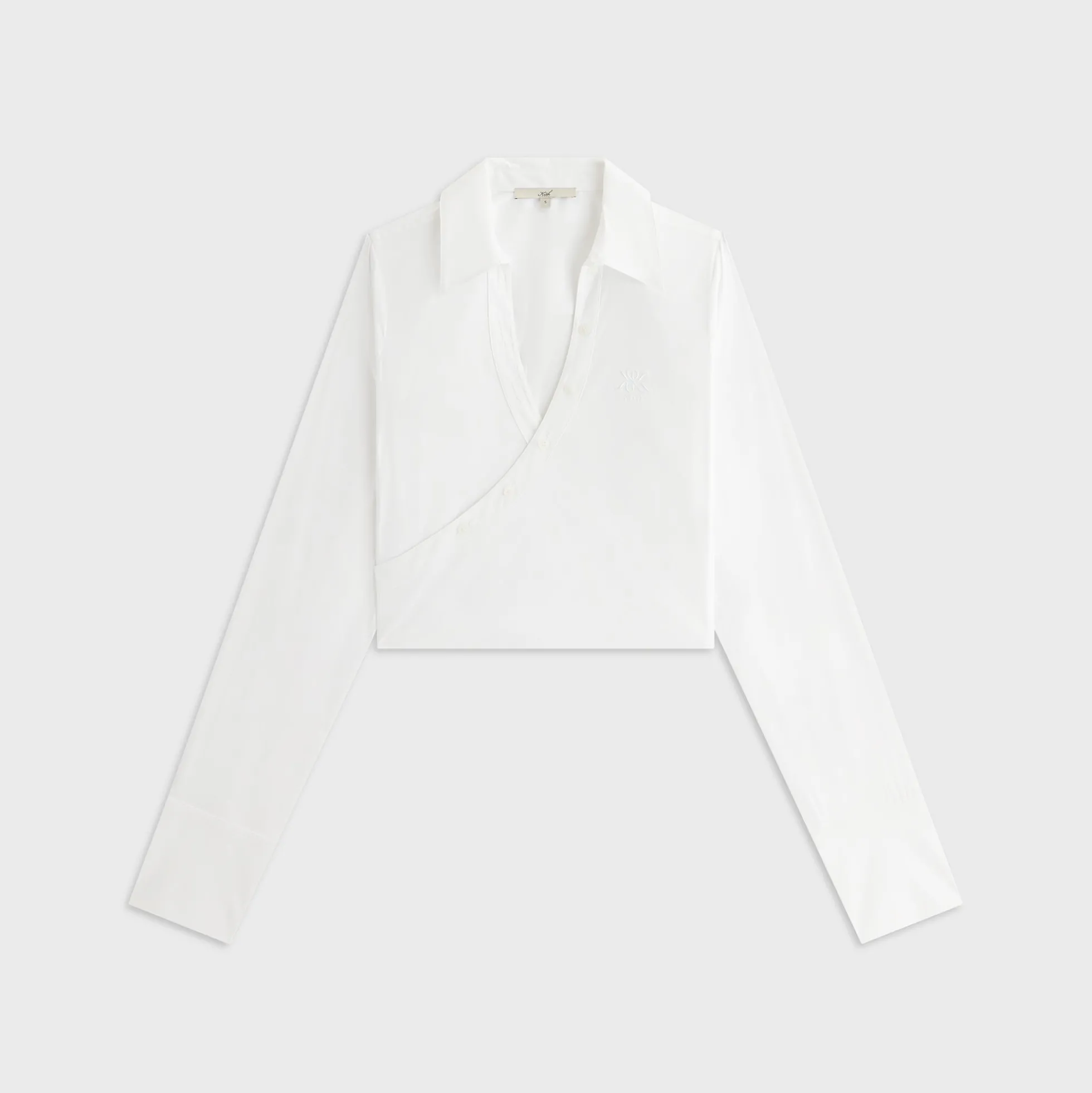 Kith Women Kairi Poplin Wrap Shirt