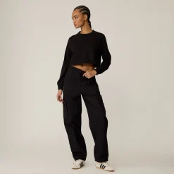 Kith Women Lucy Cropped Long Sleeve II Tee