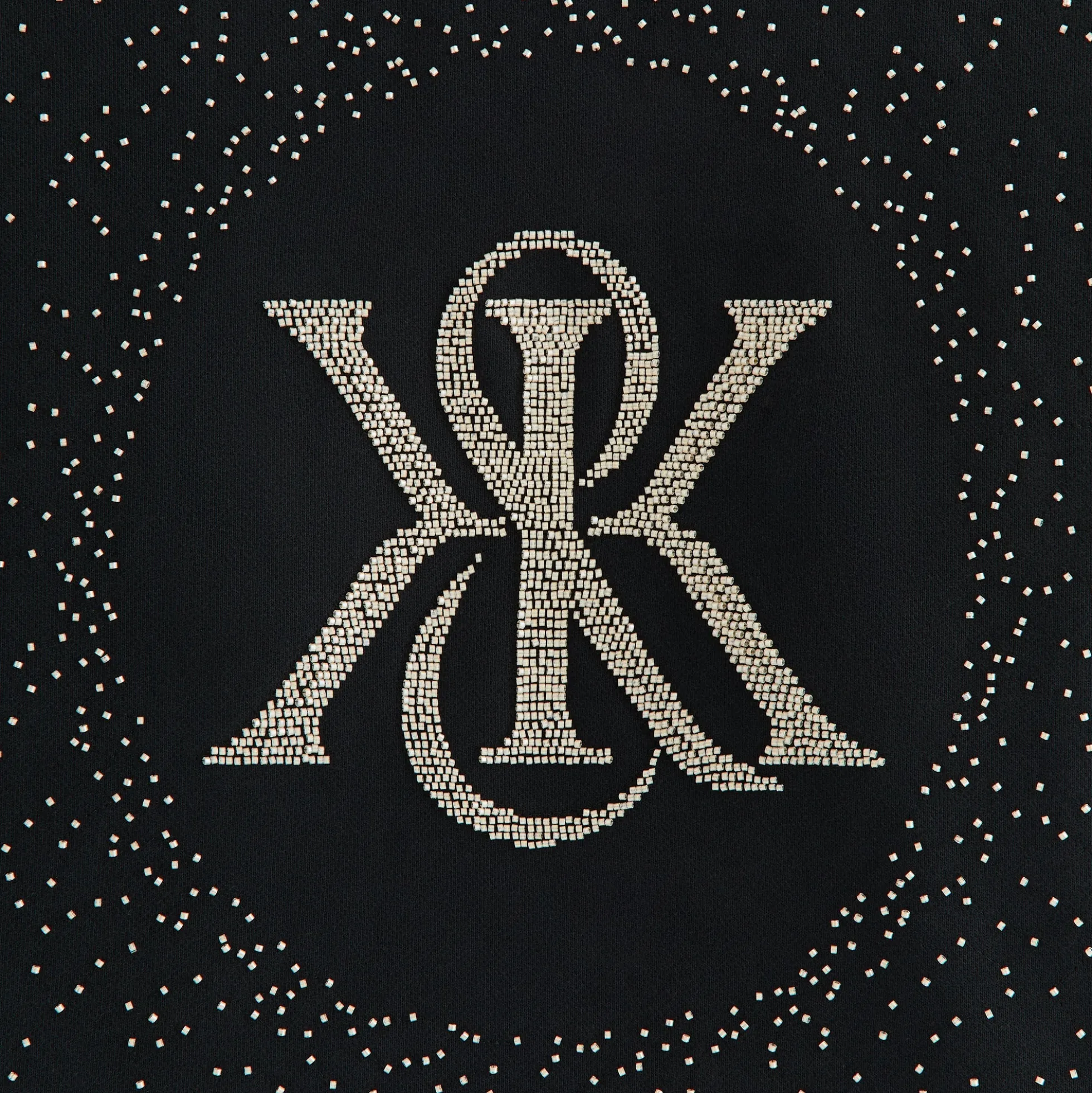 Kith Women Maverick Beaded Crest Hoodie