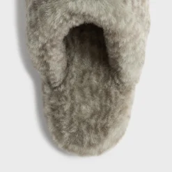 Kith Women Monogram Shearling Slippers